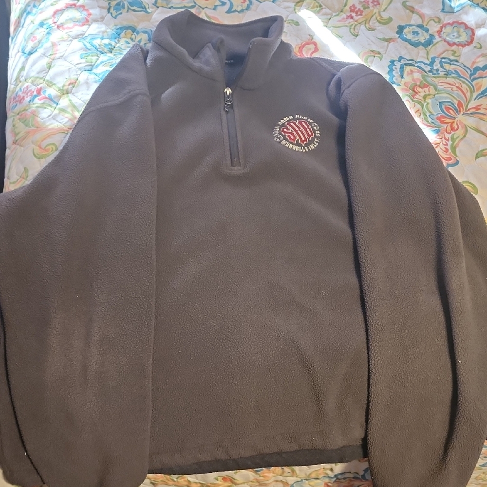 Men's Charcoal Zip-Up Sweater